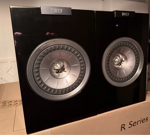 Kef r100 black standmount - kef,