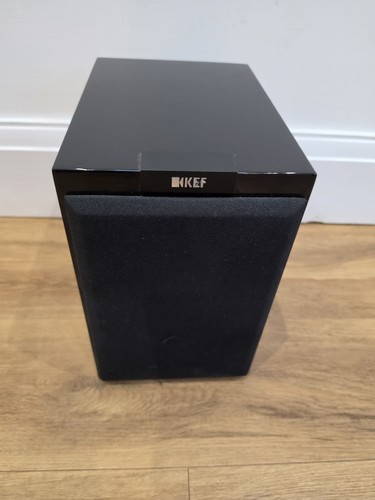 Kef r100 black piano bookshelf - kef,