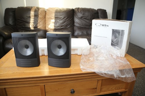 Pair boxed kef q85s - pair, of
